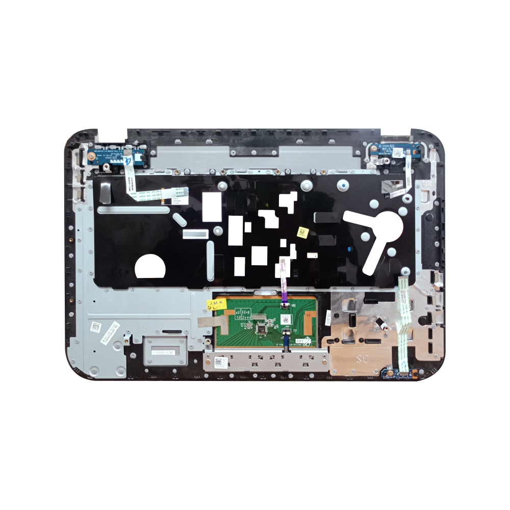 Touch Panel For Dell Inspiron 5520 Palmrest Touchpad With Logic Card Black
