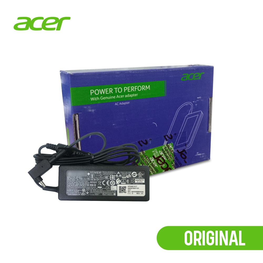 Genuine Adapter For Acer 45W 18 Volt 2.37Amp 3.0x1.1mm Mini Pin