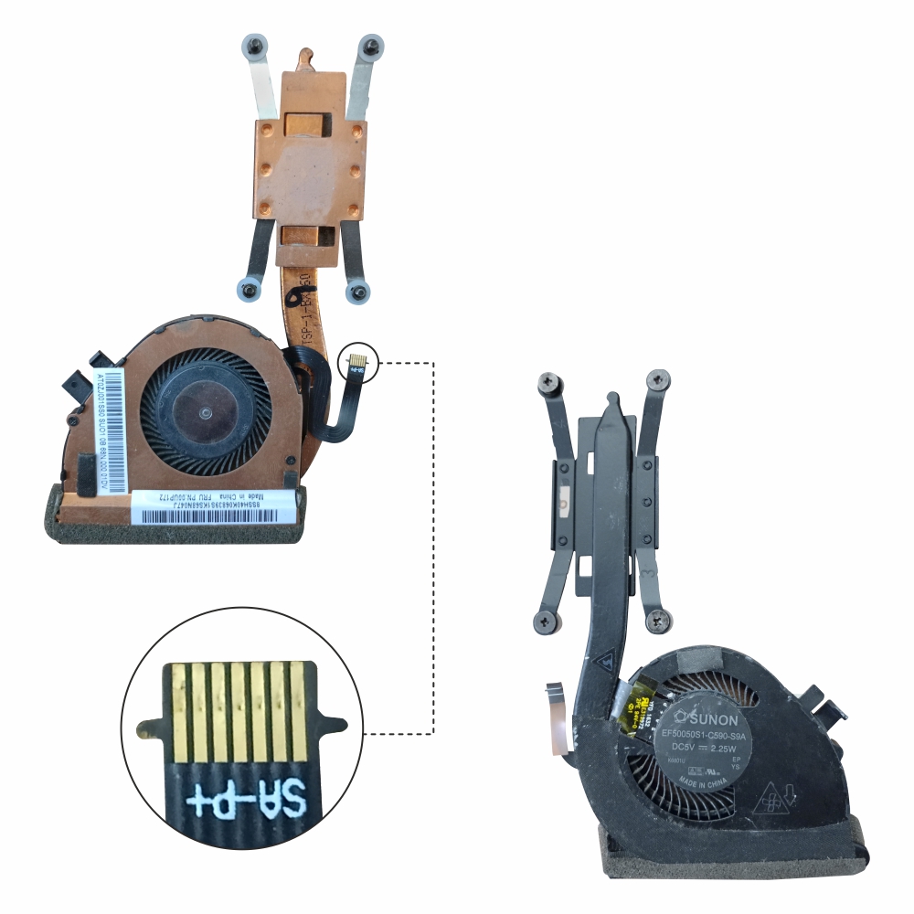 Laptop Fan For Lenovo ThinkPad X240 X250 With Heatsink Series CPU Cooling Fan