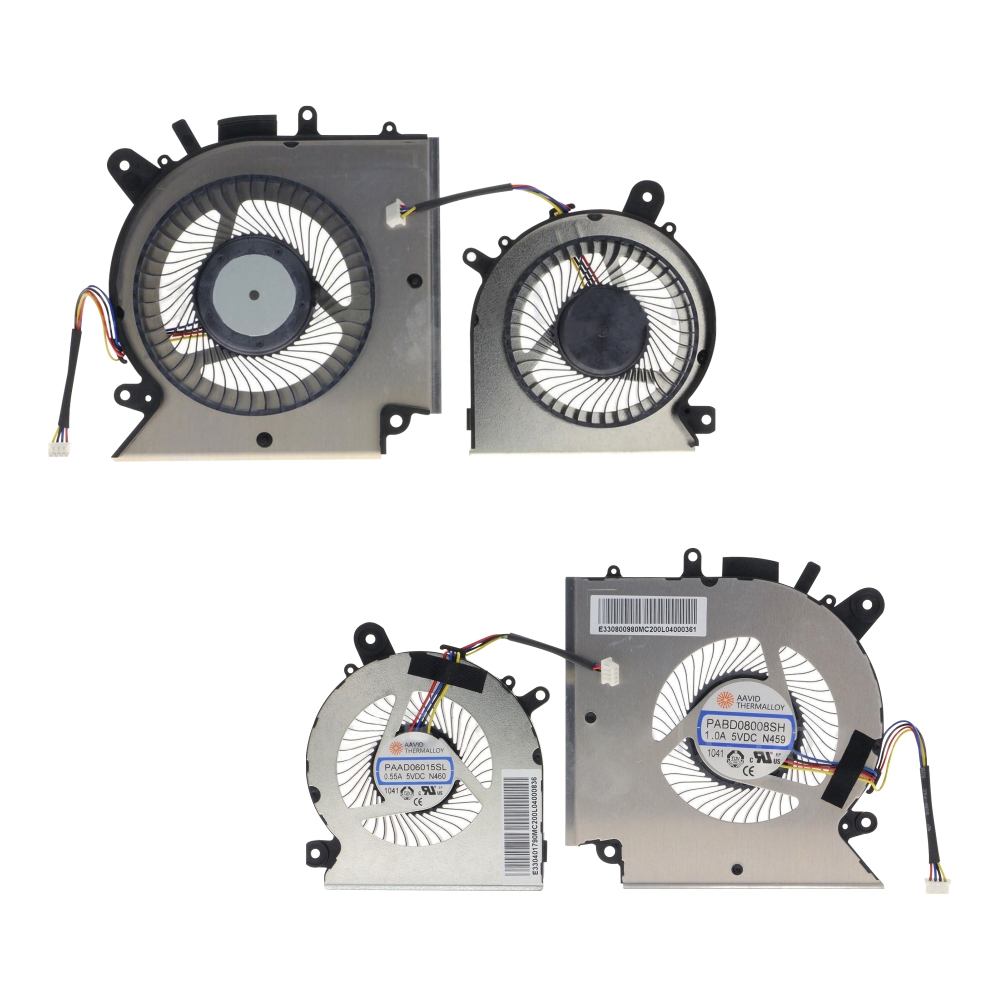 Laptop Internal Fan For MSI GL66 GF66 Series CPU GPU Cooling Fan Pair