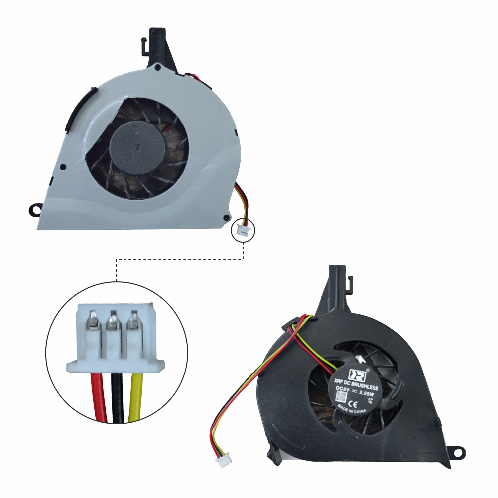 Laptop Fan For Toshiba Satellite L650 L650D L655 L655D Series CPU Cooling Fan