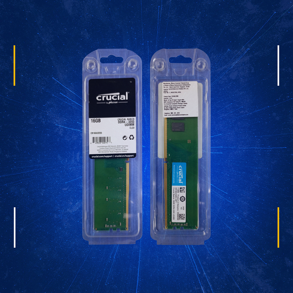 Crucial Desktop  Ram 16GB DDR4 3200MHz 25600