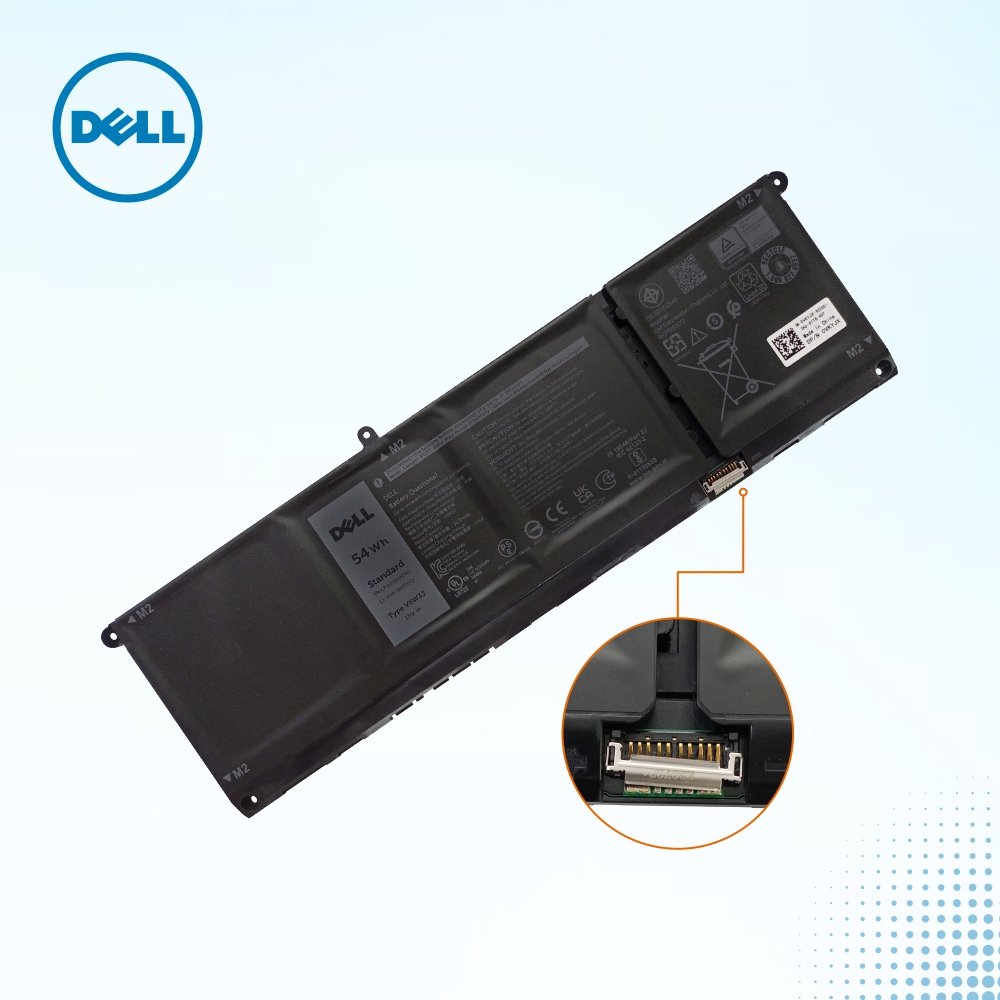 Genuine Battery For Dell V6W33 XDY9K 54Wh 4Cell 3420mAh