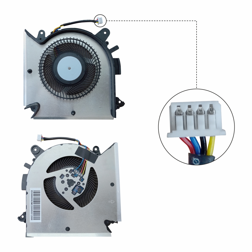 Laptop Fan For MSI GF63 GF65 Single Series Without Graphic CPU Cooling Fan