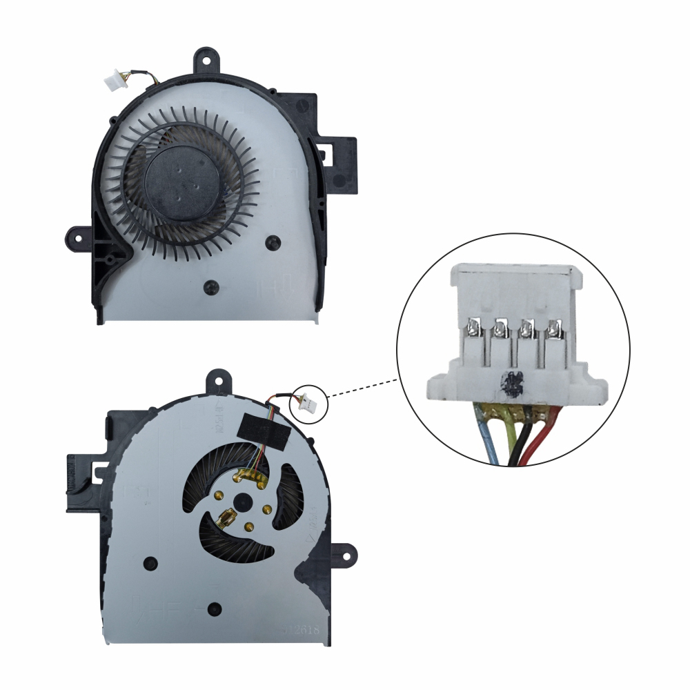 Laptop Fan For HP Envy 15BK 15PK 15W M6-W Series CPU Cooling Fan