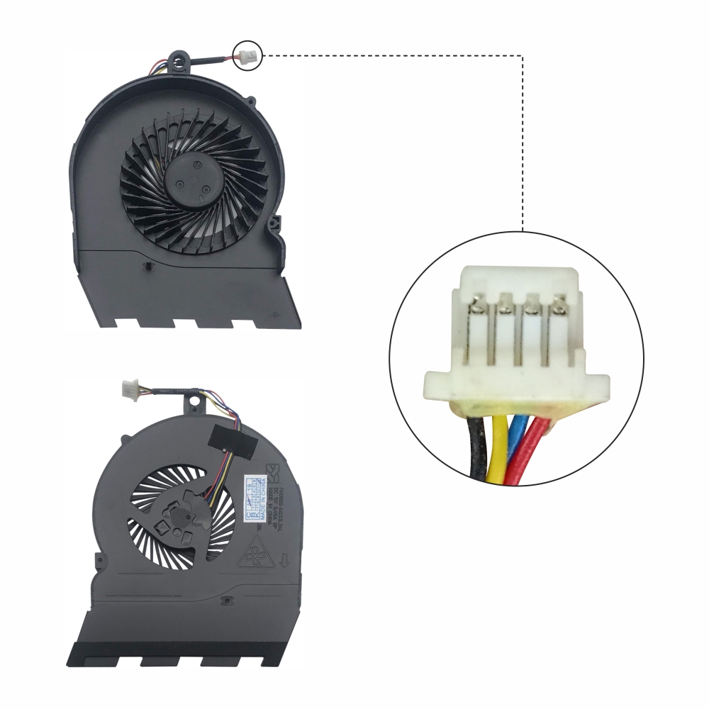 Laptop Fan For Dell Inspiron 15G 5565 5567 17-5767 Series CPU Cooling Fan