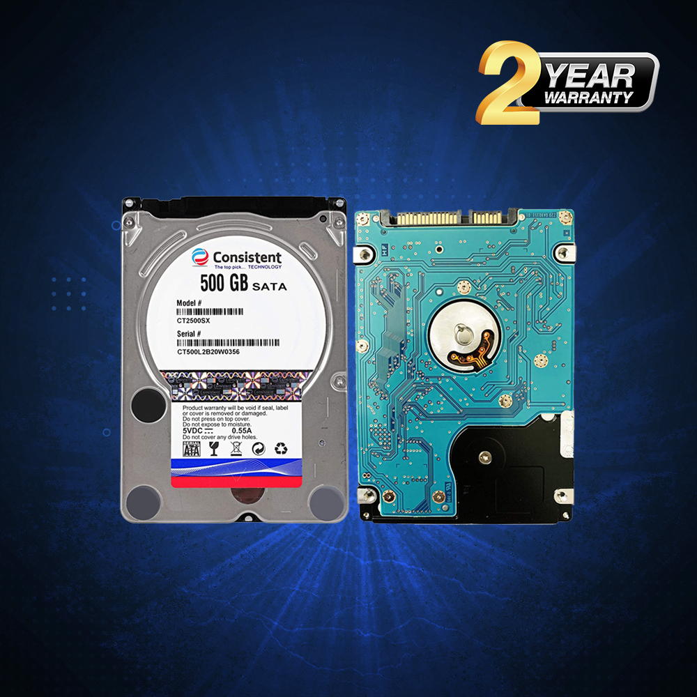 Consistent 500GB SATA 3.5 Inch Internal Hard Disk Drive HDD For Laptop