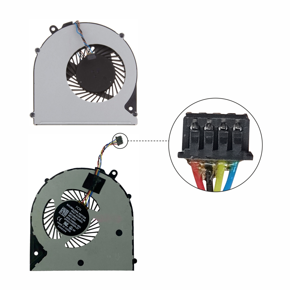 Laptop Fan For HP 350 G1 350 G2 355 G2 Series CPU Cooling Fan