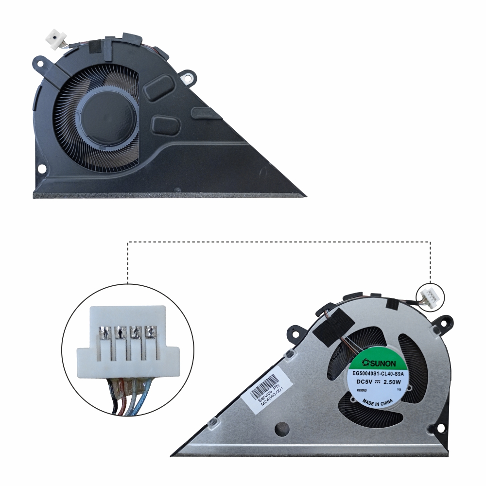 Laptop Fan For HP Pavilion 14DV Without Graphic CPU Cooling Fan