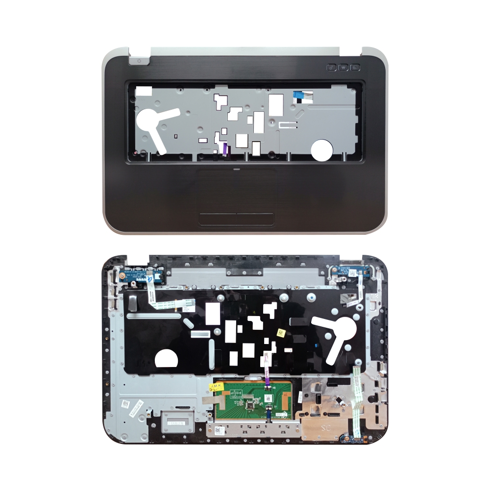 Touch Panel For Dell Inspiron 5520 Palmrest Touchpad With Logic Card Black