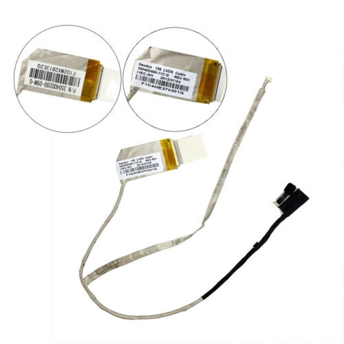 Display Cable For HP Presario CQ58, HP 650, 655, 35040D000-H6W-G, 35040D100-H0B-G, 35040D300-GY0-G, 35040D200, 35040D200-09M-G, 35040D400-11C-G, 686256-00, 689690-001, 686256-001, NT156, SP26032 LCD LED LVDS Flex Video Screen Cable